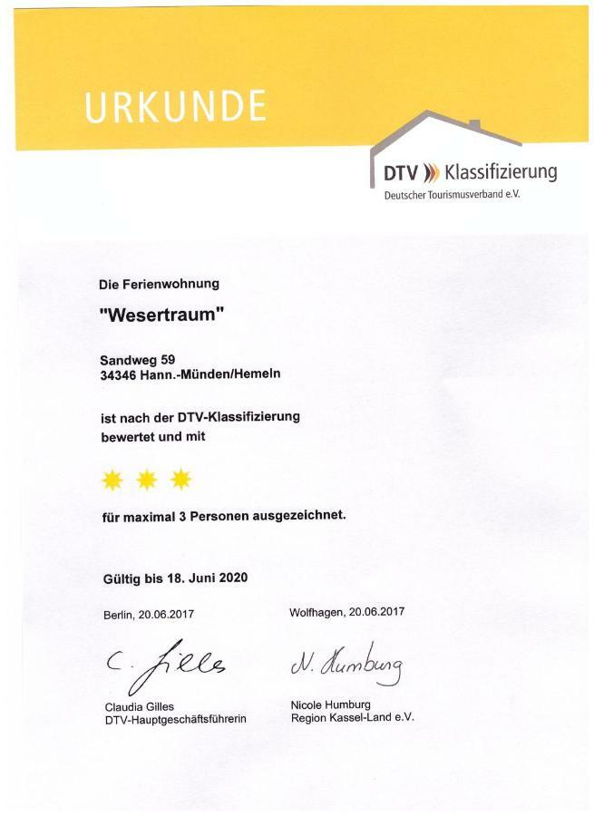 Apartment Wesertraum